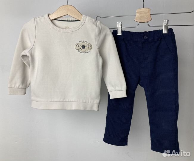 Фирменные вещи пакетом мальчику 80/86 hm zara