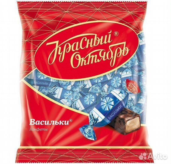 Опт - Конфеты Васильки 250г