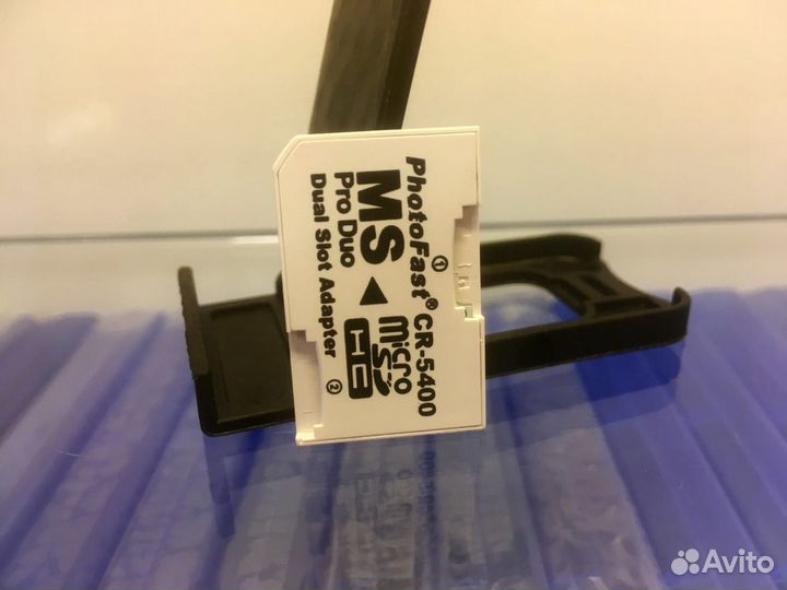 PSP Адаптер Sd2Psp microSD-x2 to Sony MemoryStick