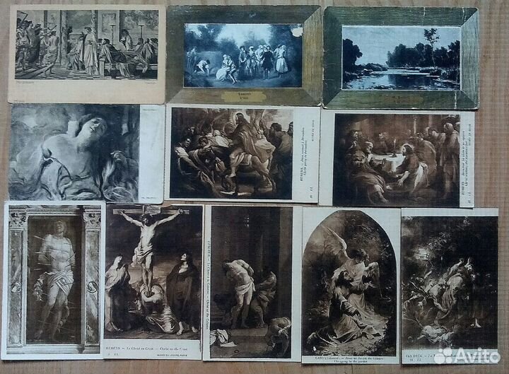 Открытки. 1900-30х гг. Искусство 28 шт