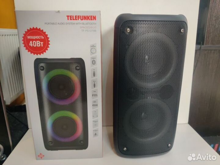 Музыкальный центр Telefunken TF-PS1279B