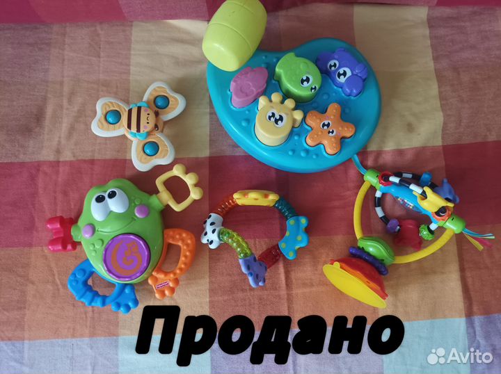 Развивающие игрушки для малышей до 2-3 лет