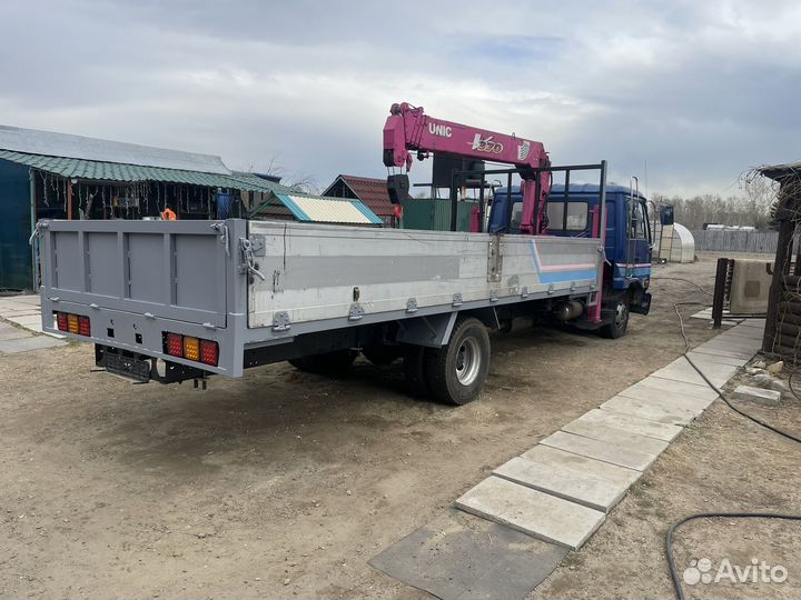 Аренда и услуги манипулятора, стрела 3 т, 12.5 м, борт 5 т, 6 м