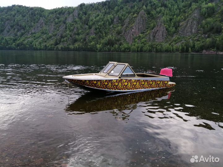 Мотолодка, алюминиевая (амг) лодка