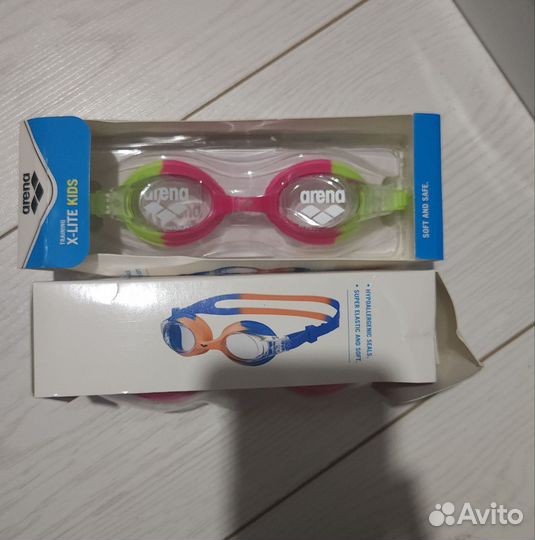 Плавательные очки Arena X-Lite Kids 2-6 лет