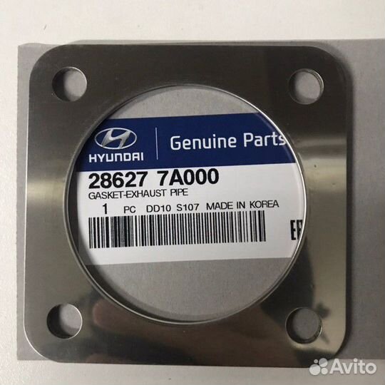 Прокладка выхлопной трубы Hyundai D6CB 286277A000