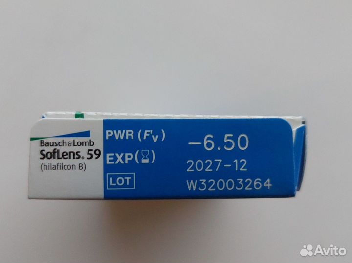 Контактные линзы Soflense -6,5