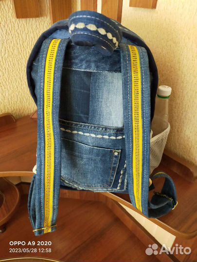 Рюкзак джинсовый