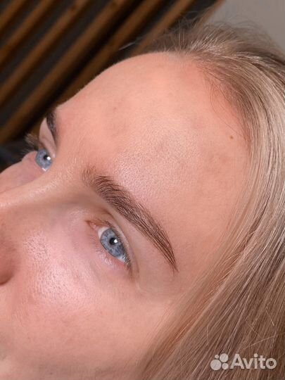 Оформление бровей