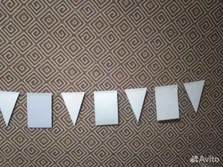 Поделка. Флажки с цветами 175 см