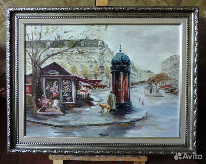 Картина маслом на холсте авторская работа