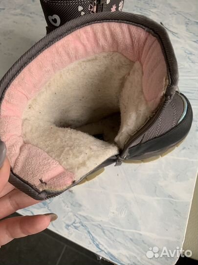 Зимние сапоги для девочки