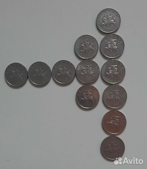 Литовские монеты(литы)