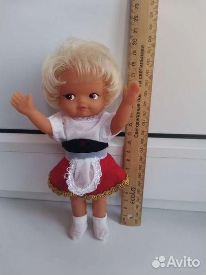 Кукла хитруля немецкая гдр СССР