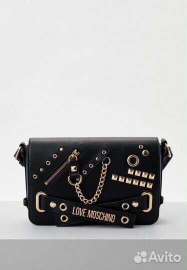 Женская сумка на плечо love moschino оригинал