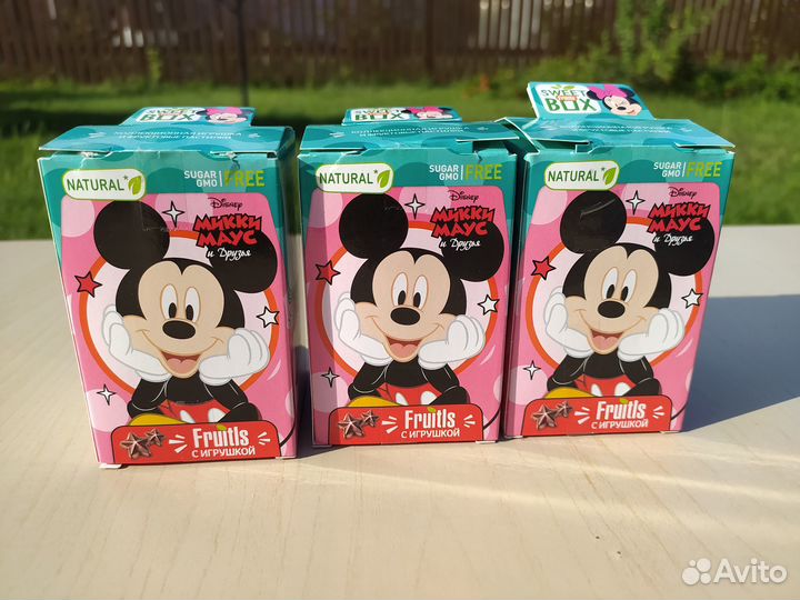 Киндер, свитбокс, sweet box. Микки Маус. Фигурки
