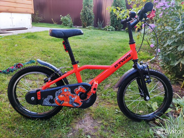 Детский велосипед btwin 16