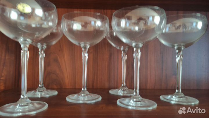 Фужеры бокалы богемия