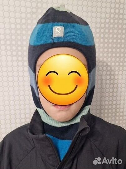 Шапка шлем Reima на мальчика 5-8 лет