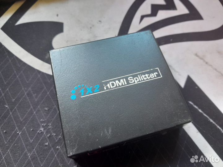 Активный разветвитель/сплиттер hdmi 1 на 2