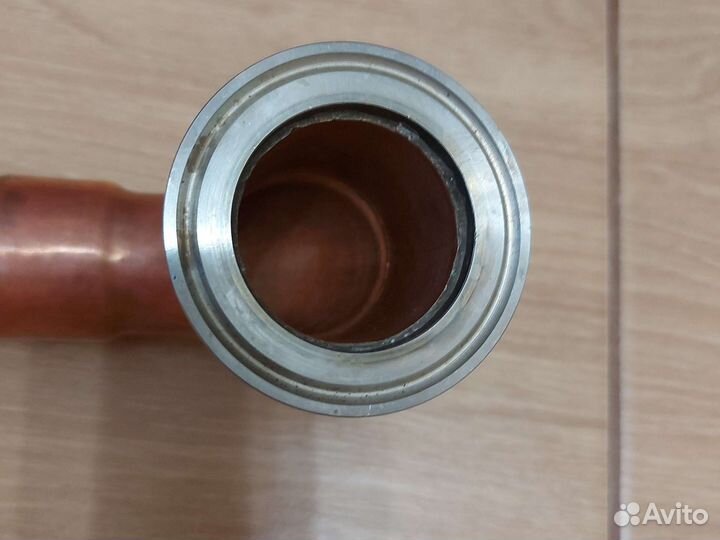 Отвод медный кламп 2