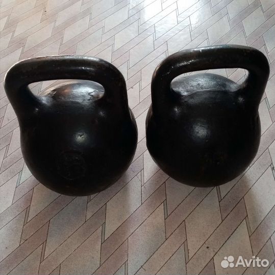 Гиря чугунная 16 кг