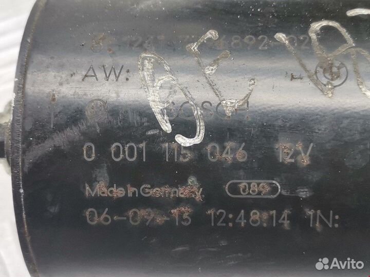 Стартер для BMW 1-Series (E81/E82/E87/E88)