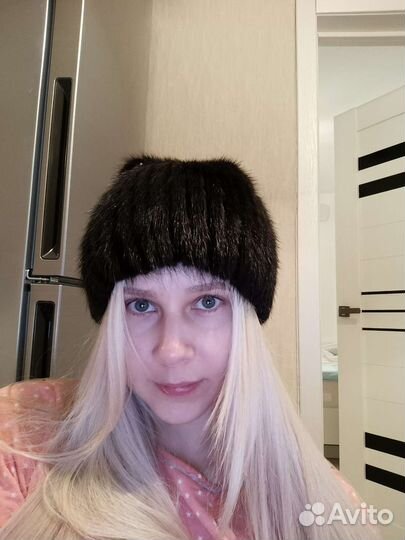Шапка норковая женская
