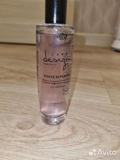 Платиновые кристаллы care design для блеска волос