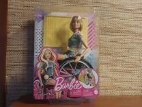 Кукла barbie в инвалидном кресле grb93