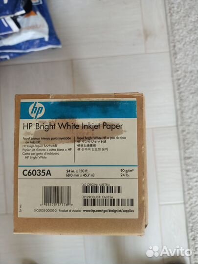 Бумага рулонная для плоттера c6035a