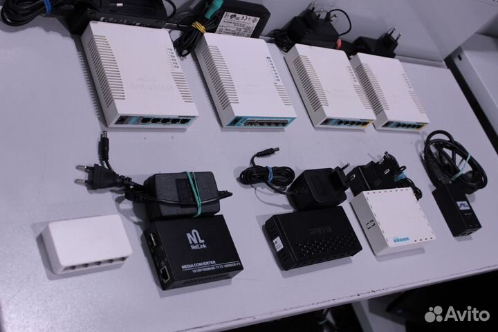 Коммутатор/Маршрутизатор/Медиаконвертер/Mikrotik