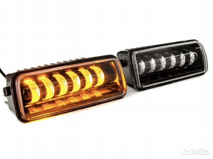 Подфарники диодные SAL-MAN для Нива