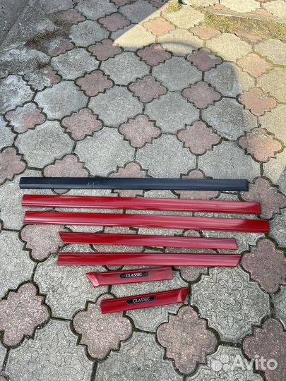 Молдинги дверей мерседес w202