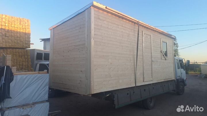 Бытовка и хозблок на заказ с отделкой