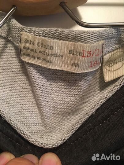 Лонгслив+ леггинсы в рубчик Zara 152
