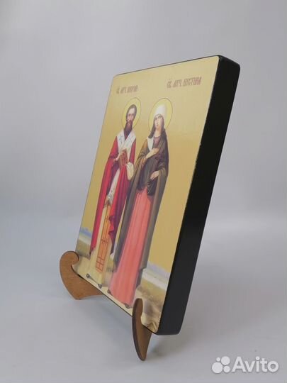 Киприан и Устина, 21х28x3 см, арт И10574