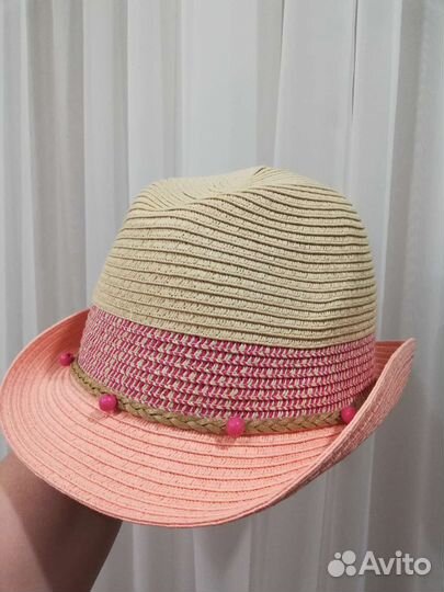 Шляпа для девочки 52см(новая)