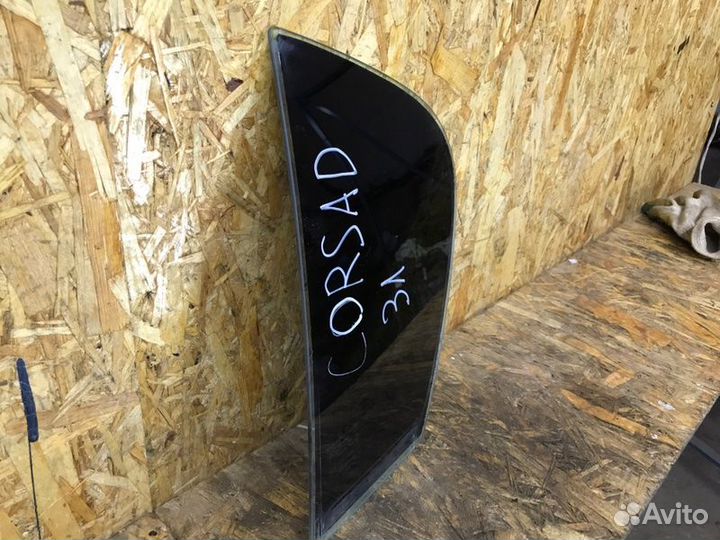 Форточка двери задняя левая Opel Corsa D хетчбек