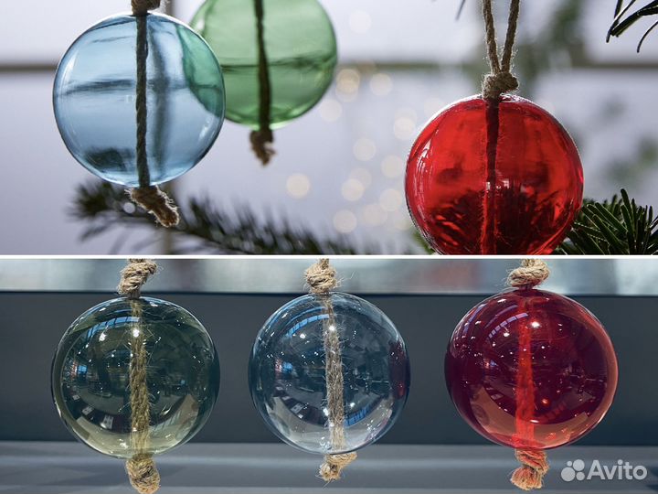 Елочные игрушки vinterfint IKEA новые