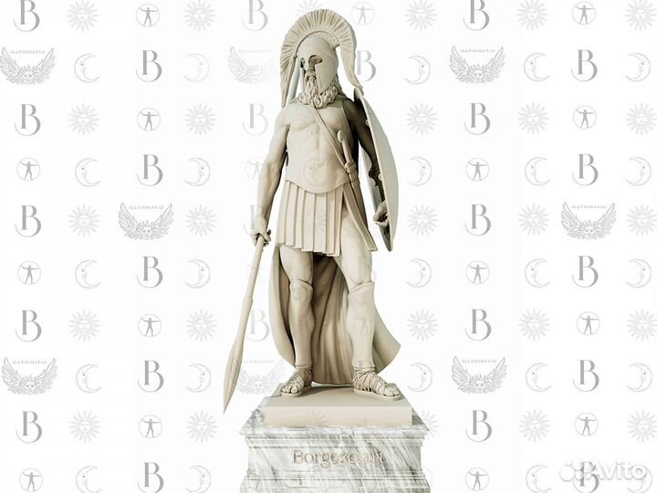 Скульптура Спартанец 2,2м