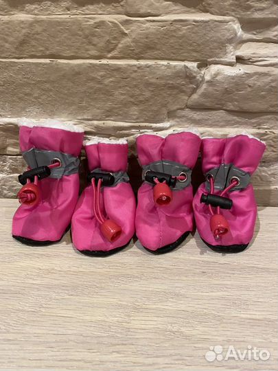 Обувь ботинки для маленьких собак