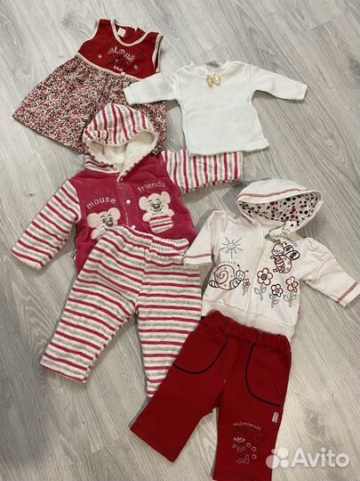 Детские вещи пакетом для девочек