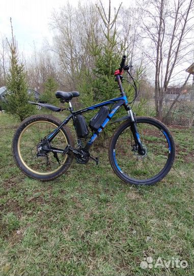 Велосипед новый алюминевая рама электропривод