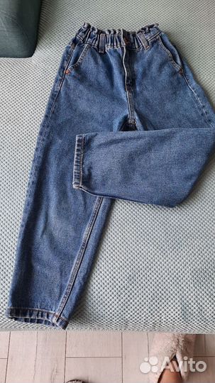 Продаю джинсы для девочки Ostin бу размер 128-134
