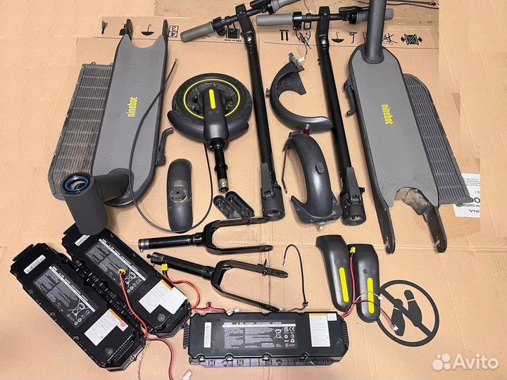 Запчacти Ninebot Мах G30, Оpигинал, pазбоpка