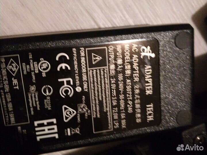 Блоки питания для любой кассы на 24 v 3pin разъем