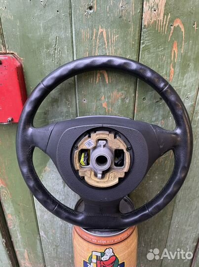 Руль бмв Е60 рестайлинг под кнопку