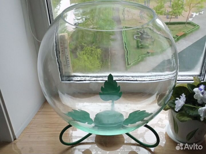 Аквариум круглый