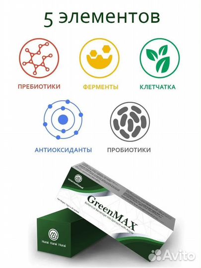 Greenmax детокс Гринмакс для очищения и похудения